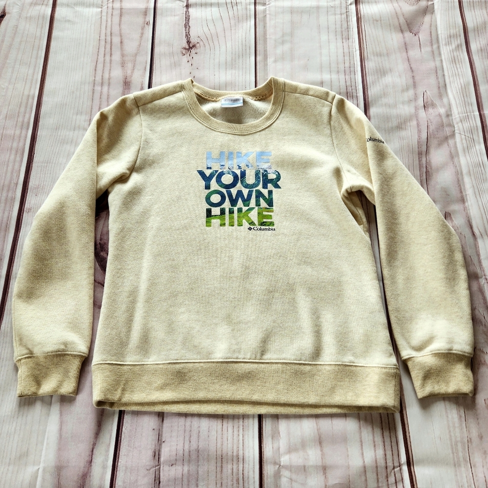 **SOLD** Columbia "Hart Mountain II" Graphic Crew Neck Sweatshirt - Picture 2 of 9